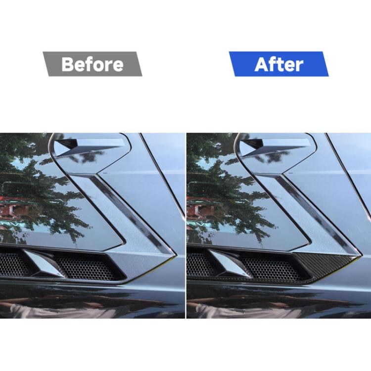 For Chevrolet Corvette C8 4pcs /Set Roof Engine Vent Sticker