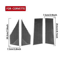 Load image into Gallery viewer, For Chevrolet Corvette C8 4pcs /Set Roof Both Sides Decorative Stickers