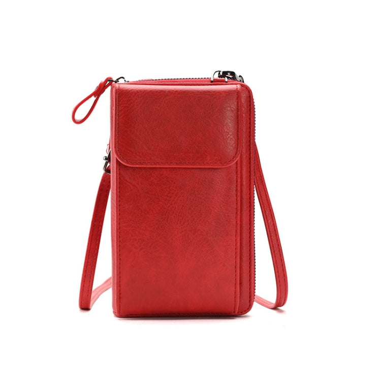 Lady Purse Shoulder Crossbody Bag Multi-functional Mobile Phone Bag, Style 1 Red, Style 1 Blue, Style 1 Black, Style 1 Brown, Style 1 Beige