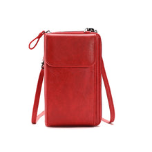 Load image into Gallery viewer, Lady Purse Shoulder Crossbody Bag Multi-functional Mobile Phone Bag, Style 1 Red, Style 1 Blue, Style 1 Black, Style 1 Brown, Style 1 Beige