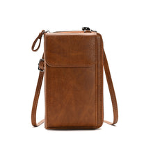 Load image into Gallery viewer, Lady Purse Shoulder Crossbody Bag Multi-functional Mobile Phone Bag, Style 1 Red, Style 1 Blue, Style 1 Black, Style 1 Brown, Style 1 Beige