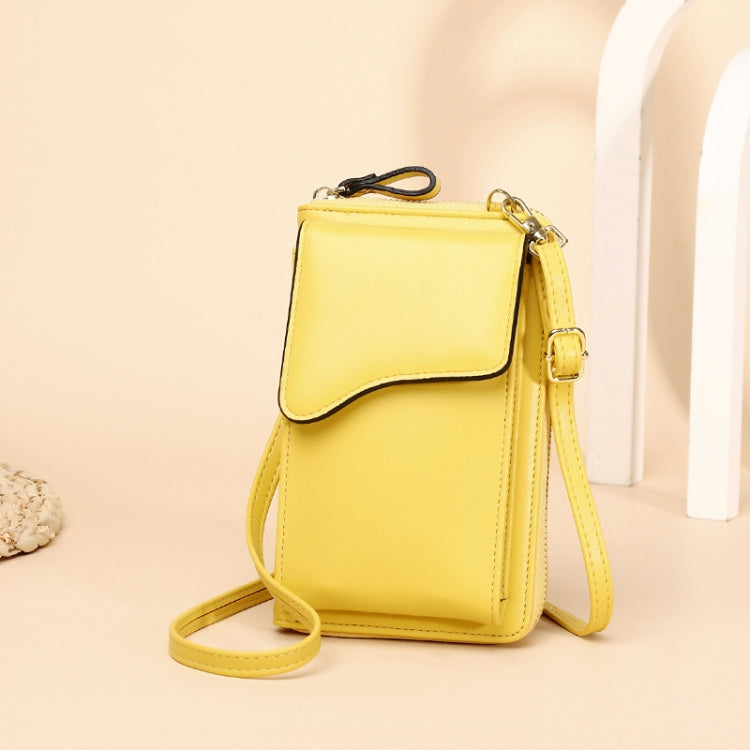 Shoulder Crossbody Bag Large Capacity Ladies Long Purse Mobile Phone Bag, Style 3 Blue, Style 3 Black, Style 3 Pink, Style 3 Apricot, Style 3 Yellow, Style 3 Red