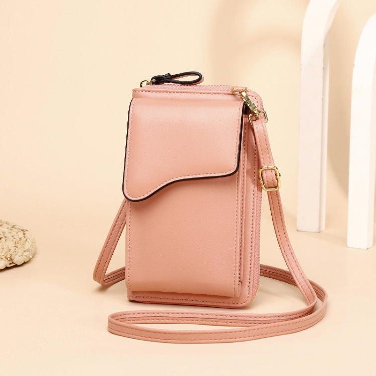 Shoulder Crossbody Bag Large Capacity Ladies Long Purse Mobile Phone Bag, Style 3 Blue, Style 3 Black, Style 3 Pink, Style 3 Apricot, Style 3 Yellow, Style 3 Red