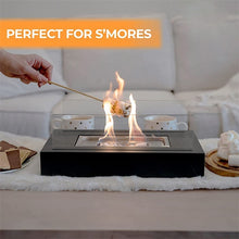 Load image into Gallery viewer, Tabletop Outdoor Alcohol Fireplace Lamp Flame Heater Metal Fireplace, Metal Fireplace