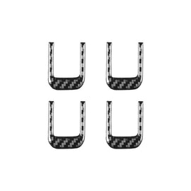 For Chevrolet Corvette C8 4pcs /Set Sun Visor Decorative Sticker