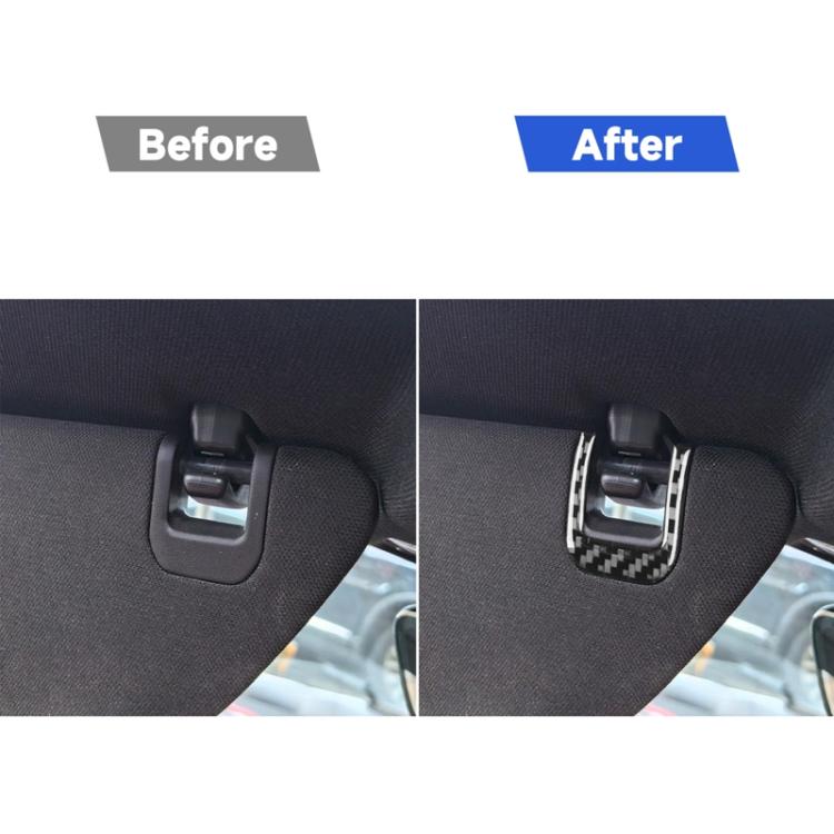 For Chevrolet Corvette C8 4pcs /Set Sun Visor Decorative Sticker