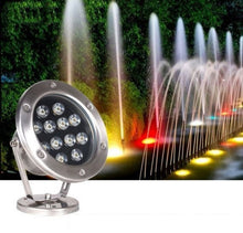 Load image into Gallery viewer, LED Underwater Light Pool Fish Pond Fountain Waterproof Landscape Light, 36W