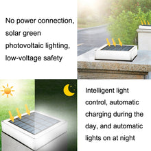 Load image into Gallery viewer, TS-S5306 Outdoor Solar Column Head Lamp IP68 Waterproof Lawn Yard Light, Style:, Three Color Switch, RGB Gradient + Color Fixing