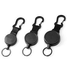 Load image into Gallery viewer, Retractable High Elastic Wire Rope Gourd Shaped Key Chain, Size:, Small, Medium, Large