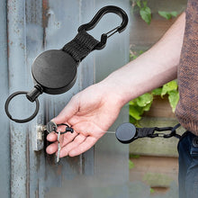 Load image into Gallery viewer, Retractable High Elastic Wire Rope Gourd Shaped Key Chain, Size:, Small, Medium, Large