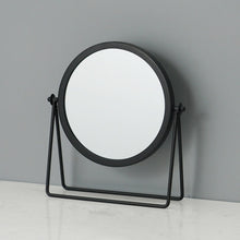 Load image into Gallery viewer, Desktop Makeup Mirror Simple Portable Mirror Rotating Dressing Mirror,Style:, Gold High Model, Gold Stand Model, Black High Model, Black Stand Model