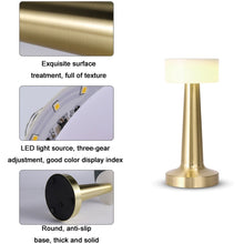 Load image into Gallery viewer, Touch Wireless Charging Desk Lamp Atmosphere Night Lamp