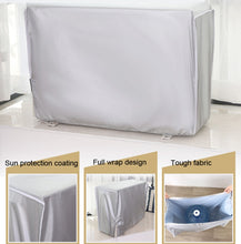 Load image into Gallery viewer, Outdoor Air Conditioning Cover Waterproof Dust Cover Rainproof Cover,Size:, S 80 x 28 x 54cm, M  86 x 30 x 56cm, L 95 x 40 x 73cm, XL 100 x 41 x 80cm