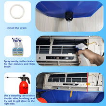 Load image into Gallery viewer, Air Conditioner Cleaning Cover Portable Split Air Conditioning Cleaning Bag, 6 In 1, 10 In 1