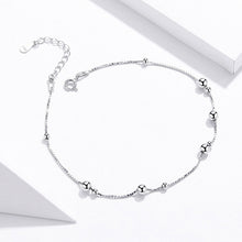 Load image into Gallery viewer, SCT005 S925 Silver Anklet White Gold Plated Anklet, SCT005