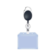 Load image into Gallery viewer, Multifunctional Retractable Waterproof Card Case Keychain Ring Card Sleeve