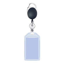 Load image into Gallery viewer, Multifunctional Retractable Waterproof Card Case Keychain Ring Card Sleeve