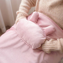 Load image into Gallery viewer, AI-540 72x115cm USB Body Warmer Blanket Office Heater Electric Heating Shawl, 72x115cm Pink Rabbit Stripes, 72x115cm Khaki Elk Stripes, 72x115cm Green, 72x115cm Pink, 72x115cm Gray Cat Stripes