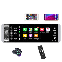 Load image into Gallery viewer, A2905 5.1 inch IPS Capacitive Screen Single Butt Carplay Player, Style:, Standard, Standard+4 Light Camera, Standard+8 Light Camera, Standard+12 Light Camera, Standard+AHD Light Camera