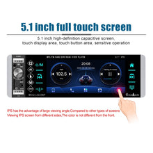 Load image into Gallery viewer, A2905 5.1 inch IPS Capacitive Screen Single Butt Carplay Player, Style:, Standard, Standard+4 Light Camera, Standard+8 Light Camera, Standard+12 Light Camera, Standard+AHD Light Camera