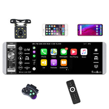 Load image into Gallery viewer, A2905 5.1 inch IPS Capacitive Screen Single Butt Carplay Player, Style:, Standard, Standard+4 Light Camera, Standard+8 Light Camera, Standard+12 Light Camera, Standard+AHD Light Camera