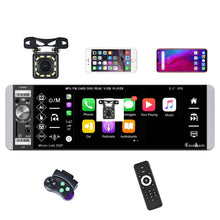 Load image into Gallery viewer, A2905 5.1 inch IPS Capacitive Screen Single Butt Carplay Player, Style:, Standard, Standard+4 Light Camera, Standard+8 Light Camera, Standard+12 Light Camera, Standard+AHD Light Camera