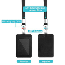 Load image into Gallery viewer, ZT-6330 3 in 1 PU Leather ID Card Retractable Buckle Halter Protective Case, ZT-6330