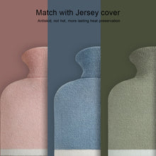 Load image into Gallery viewer, Large Explosion-proof Water-injected PVC Warm Water Bag, Spec:, 1000ml (Light Pink), 1000ml (Leather Pink), 1000ml (Orange), 1000ml (Bean Green), 1000ml (Light Gray), 1000ml (Dark Gray), 1000ml (Navy Blue), 1000ml (Sky Blue), 2000ml (Light Pink)       ...