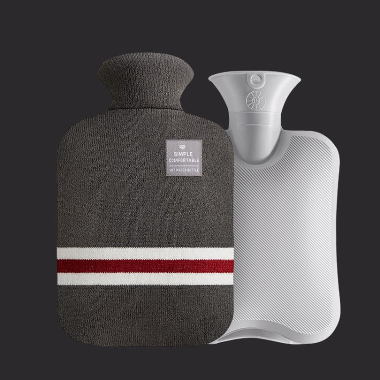 Large Explosion-proof Water-injected PVC Warm Water Bag, Spec:, 1000ml (Light Pink), 1000ml (Leather Pink), 1000ml (Orange), 1000ml (Bean Green), 1000ml (Light Gray), 1000ml (Dark Gray), 1000ml (Navy Blue), 1000ml (Sky Blue), 2000ml (Light Pink)       ...