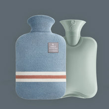 Load image into Gallery viewer, Large Explosion-proof Water-injected PVC Warm Water Bag, Spec:, 1000ml (Light Pink), 1000ml (Leather Pink), 1000ml (Orange), 1000ml (Bean Green), 1000ml (Light Gray), 1000ml (Dark Gray), 1000ml (Navy Blue), 1000ml (Sky Blue), 2000ml (Light Pink)       ...