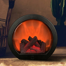 Load image into Gallery viewer, Simulation Flame Touch Switch Fireplace Light Ornaments