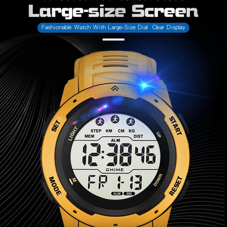 SYNOKE 9811 Luminous Large Screen Outdoor Running Student Watch