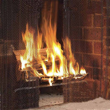 Load image into Gallery viewer, Fireplace Metal Mesh Screen Fireplace Screen To Prevent Sparks From Spilling Out, 61x45.7cm, 61x48.3cm, 61x50.8cm, 61x53.3cm, 61x55.9cm
