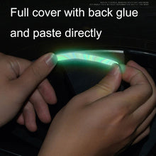 Load image into Gallery viewer, 20pcs /Set Car Rainbow Wheel Hub Reflective Stickers Tire Luminous Warning Decoration, Color: Rainbow, Rainbow, Purity