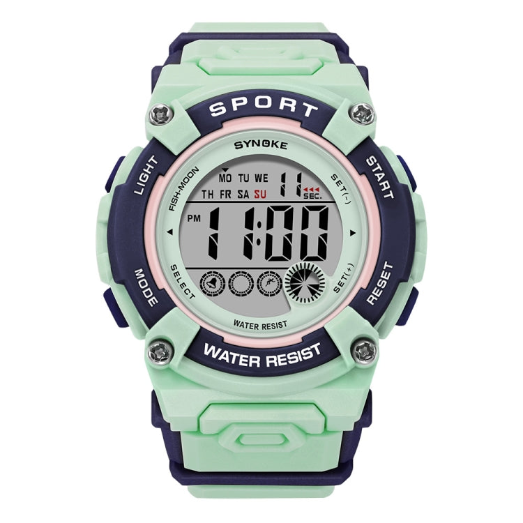 SYNOKE 9810 Multifunctional Luminous Waterproof Student Sports Watch