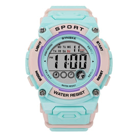 SYNOKE 9810 Multifunctional Luminous Waterproof Student Sports Watch