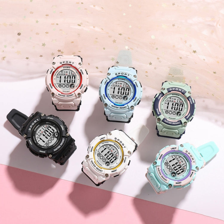SYNOKE 9810 Multifunctional Luminous Waterproof Student Sports Watch