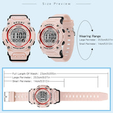 Load image into Gallery viewer, SYNOKE 9810 Multifunctional Luminous Waterproof Student Sports Watch