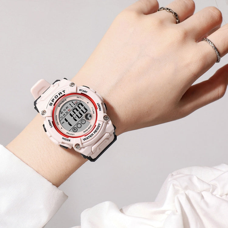 SYNOKE 9810 Multifunctional Luminous Waterproof Student Sports Watch