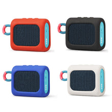 Load image into Gallery viewer, For JBL GO3 Dust-proof Silicone Case Anti-fall Speaker Case, Black, Red, Gray, Blue