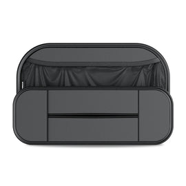 Car Seat Rear Leather Multi-function Convenient Storage Bag, Storage Bag (Black)
