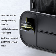 Load image into Gallery viewer, Car Seat Rear Leather Multi-function Convenient Storage Bag, Storage Bag (Black)