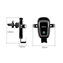 Load image into Gallery viewer, S19 15W Gravity Car Phone Wireless Charging Stand, S19 Blue, S19 Black, S19 White