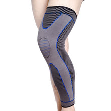 Load image into Gallery viewer, Nylon Knitted Riding Sports Extended Knee Pads, S, M, L
