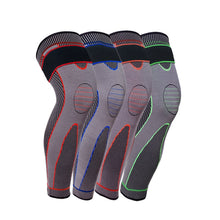 Load image into Gallery viewer, Nylon Knitted Riding Sports Extended Knee Pads, S, M, L