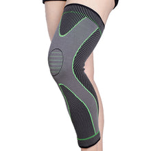 Load image into Gallery viewer, Nylon Knitted Riding Sports Extended Knee Pads, S, M, L