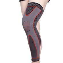 Load image into Gallery viewer, Nylon Knitted Riding Sports Extended Knee Pads, S, M, L