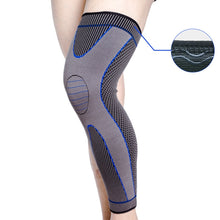 Load image into Gallery viewer, Nylon Knitted Riding Sports Extended Knee Pads, S, M, L
