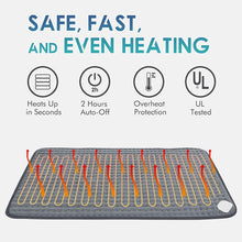 Load image into Gallery viewer, Electric Heating Blanket Heating Physiotherapy Pad Warm Waist Belly Pad with Buckle, 30 x 40cm, 30 x 60cm, 40 x 76cm, 43 x 84cm, 50 x 100cm