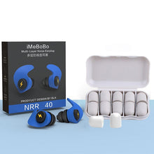 Load image into Gallery viewer, Anti-noise Sleep Earplugs Soundproof Earplugs, Red, Blue, Black